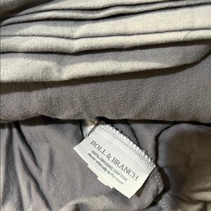 Boll & Branch Gray Organic Cotton Sheets
